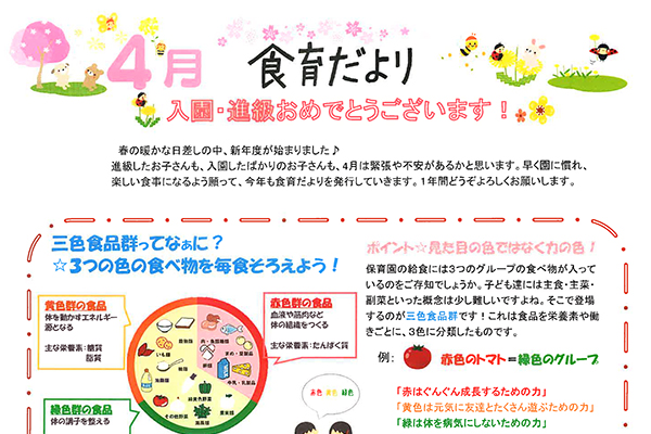 食育だより